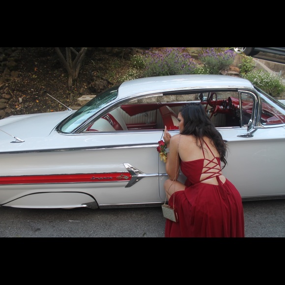 Red Prom Dress - Picture 2 of 5
